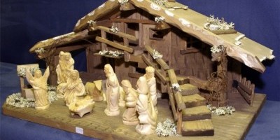 Beitragsbild Große Weihnachtskrippe mit Treppe