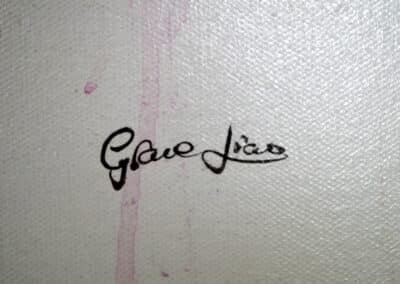 Acrylbild Grace Liao Signatur