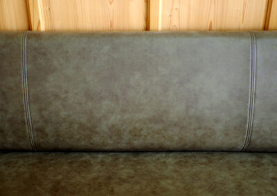 Dining Sofa Memphis Sitzbank Bezug Detailaufnahme