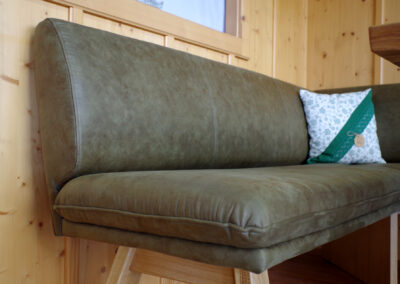 Dining Sofa Memphis Sitzbank Detailaufnahme